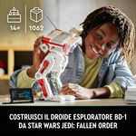 LEGO-Star-Wars-75335-BD-1-Figura-di-Droide-Snodabile-Modellino-da-Collezione-Set-dal-Videogame-Jedi--Fallen-Order