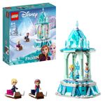 LEGO-Disney-Frozen-43218-La-Giostra-Magica-di-Anna-ed-Elsa-Ispirato-al-Castello-di-Frozen-con-Micro-Bambolina-della-Principessa