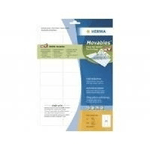 HERMA Adhesive labels white A4 Movables 63,5x38,1 525 pcs etichetta autoadesiva Bianco 525 pz