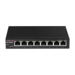 Edimax GS-5008E switch di rete Gestito Gigabit Ethernet (10/100/1000) Nero