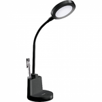 Lampada da scrittoio led 7w swan2 nera