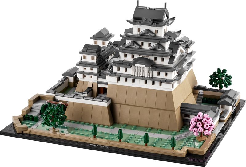 LEGO-Architecture-21060-Castello-di-Himeji-Kit-Modellismo-Adulti-Collezione-Monumenti-Albero-Ciliegio-in-Fiore-da-Costruire