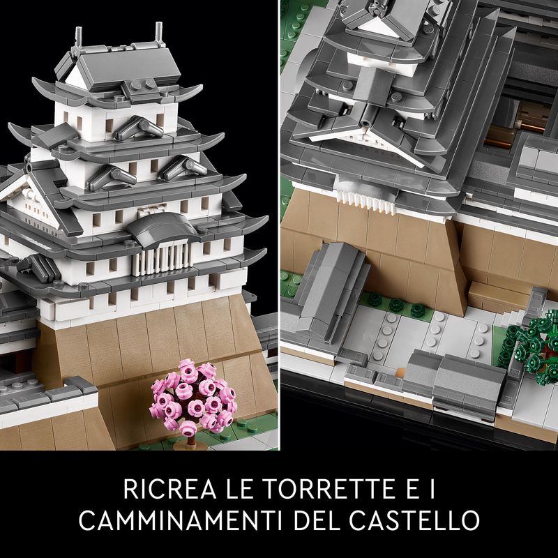 LEGO-Architecture-21060-Castello-di-Himeji-Kit-Modellismo-Adulti-Collezione-Monumenti-Albero-Ciliegio-in-Fiore-da-Costruire