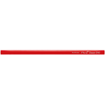 10 x matita da carpentiere pica classic 30 cm rosso