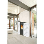 Stufa pellet king slim 10 canal.kw10 b.ca