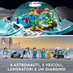 LEGO-City-60350-Base-di-Ricerca-Lunare-Centro-Spaziale-Giocattolo-NASA-con-Veicolo-Rover-e-6-Minifigure-di-Astronauti