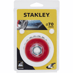 Piranha /stanley sta36080 (x36080)  spazzola acciaio a tazza d.75