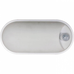 Plafoniera  led ovale 18w  2000lm con sensore