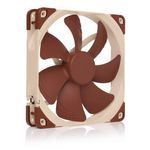 Noctua NOC-NF-A14-ULN Case per computer Ventilatore 14 cm Beige, Marrone 1 pz
