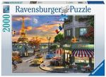 Ravensburger-Paris-Sunset-puzzle-game-2000-pezzo-i--paesaggio--10216716-