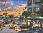 Ravensburger-Paris-Sunset-puzzle-game-2000-pezzo-i--paesaggio--10216716-