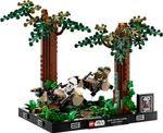 LEGO-Star-Wars-diorama-di-The-Speeder-Chase-su-Endor-con-Luke-Skywalker