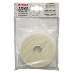 1PZ x NASTRO IN VELCRO PER ZANZARIERE mm 10 x 6,6 mt - col. biancomm 10 x 6,6 mt - col. bianco