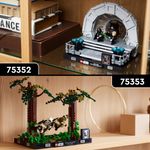 LEGO-Star-Wars-diorama-di-The-Speeder-Chase-su-Endor-con-Luke-Skywalker