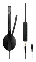 EPOS-ADAPT-135-USB-C-II-Auricolare-Cablato-A-Padiglione-Ufficio-USB-tipo-C-Nero