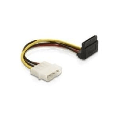 DeLOCK---Stromkabel---interne-Stromversorgung-4-polig--M----15-PIN-SATA-Power---16-cm---90-Grad-Anschluss