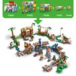 LEGO-Super-Mario-71421-Pack-di-Espansione-Concerto-nella-Giungla-di-Dixie-Kong-con-Figure-di-Dixie-Kong-e-Pagal-il-Pappagallo