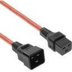 ACT AK5202 cavo di alimentazione Nero Rosso 1 m IEC C20 IEC C19