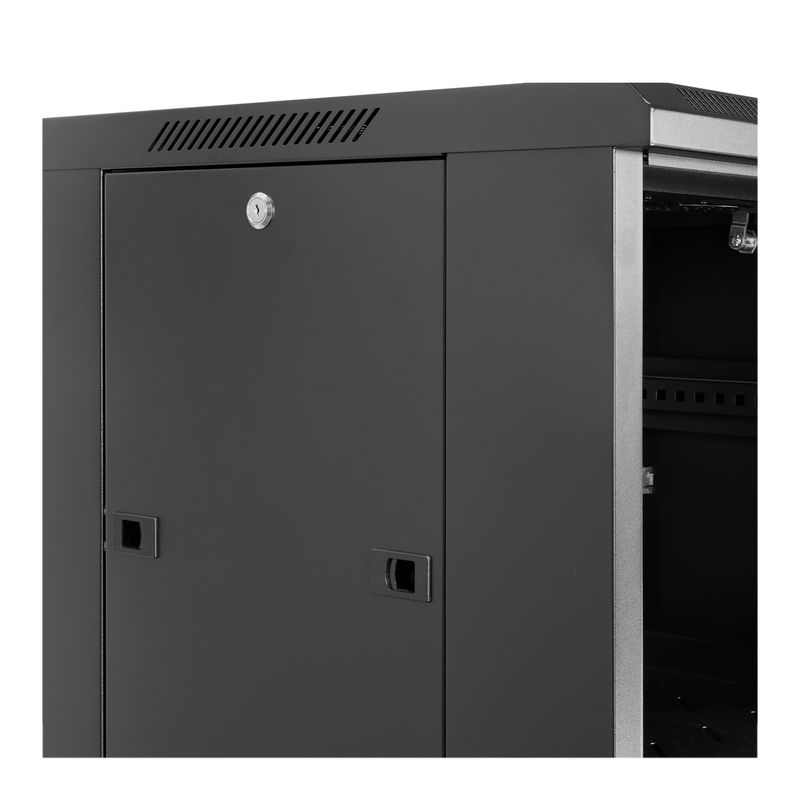 Aiten-Data-AI8142-Armadio-rack-da-pavimento-19---Da-22U-a-42U---4-ventole-da-120-mm---Porta-in-vetro---Blocco-di-sicurezza---Peso-massimo-fino-a-800-kg---Colore-nero