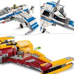 LEGO-Star-Wars-75364-E-Wing-della-Nuova-Repubblica-vs.-Starfighter-di-Shin-Hati-Regalo-Serie-Ahsoka-con-2-Veicoli-Giocattolo