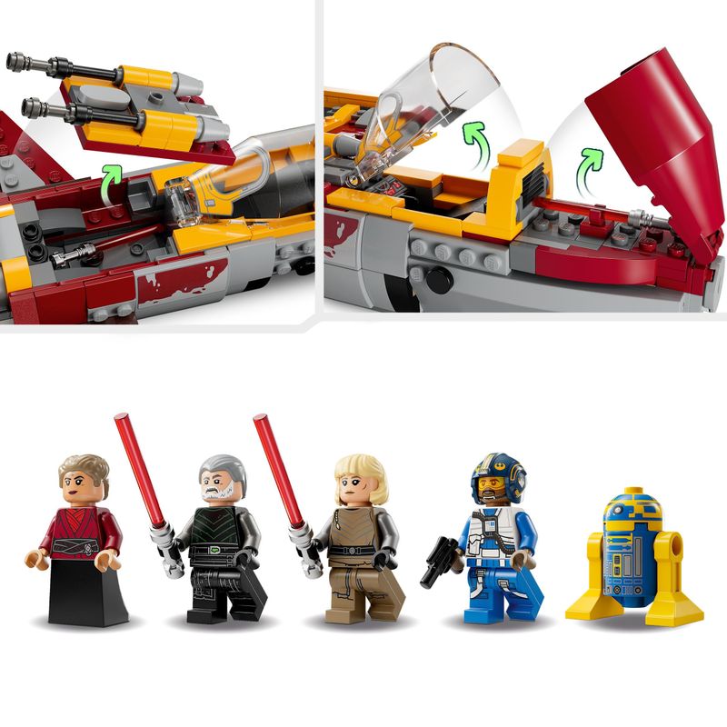 LEGO-Star-Wars-75364-E-Wing-della-Nuova-Repubblica-vs.-Starfighter-di-Shin-Hati-Regalo-Serie-Ahsoka-con-2-Veicoli-Giocattolo