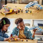 LEGO-Star-Wars-75364-E-Wing-della-Nuova-Repubblica-vs.-Starfighter-di-Shin-Hati-Regalo-Serie-Ahsoka-con-2-Veicoli-Giocattolo