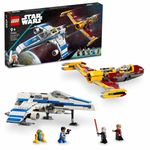 LEGO-Star-Wars-75364-E-Wing-della-Nuova-Repubblica-vs.-Starfighter-di-Shin-Hati-Regalo-Serie-Ahsoka-con-2-Veicoli-Giocattolo