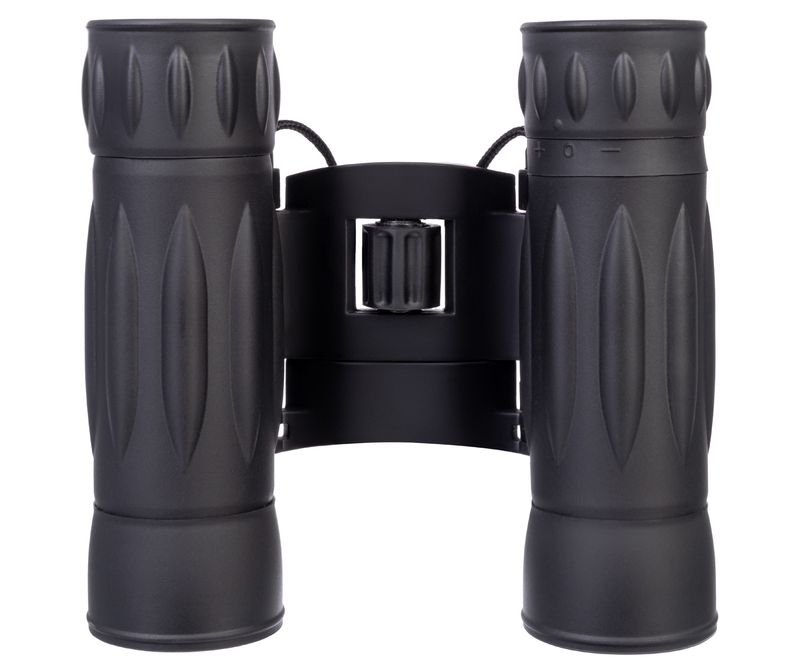 Levenhuk-Atom-12x25-binocolo-A-tetto-Nero