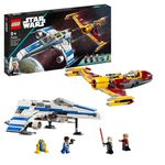 LEGO-Star-Wars-75364-E-Wing-della-Nuova-Repubblica-vs.-Starfighter-di-Shin-Hati-Regalo-Serie-Ahsoka-con-2-Veicoli-Giocattolo