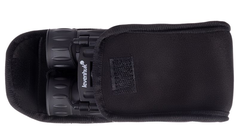 Levenhuk-Atom-12x25-binocolo-A-tetto-Nero