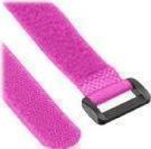 INLINE - Fascette per cavi - 20 mm - 20 cm - rosa (confezione da 10)