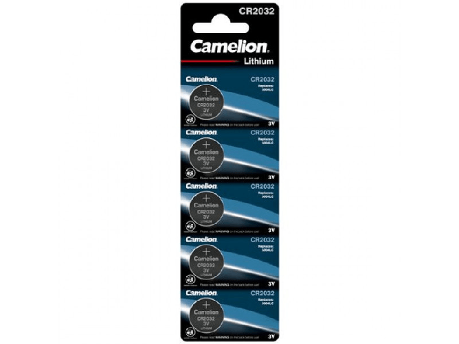 Batteria-Camelion-CR2032-Litio--5-pz.-