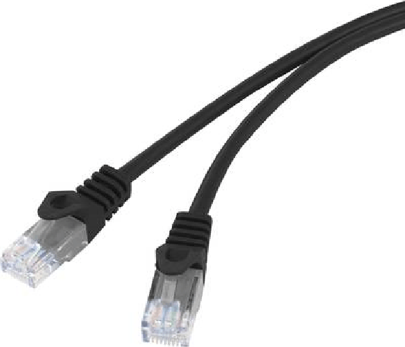 Basetech Cavo di rete BASETech BT-1717480 nero 10 m Cat5e U/UTP (UTP) (BT-1717480)