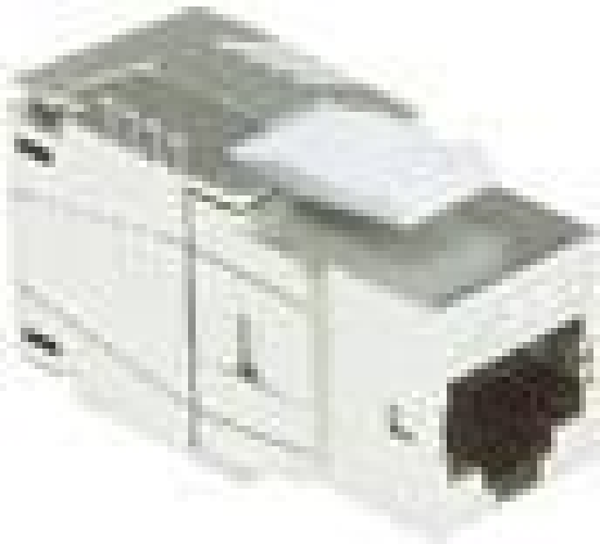 ACT TD8511 adattatore per inversione del genere dei cavi RJ45 A pressione Argento