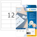 HERMA Special - Permanent selbstklebende, matte, beschichtete Papieretiketten - weiß - 97 x 42,3 mm - 90 g/m2 - 300 Etik