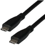 M-Cab 7001335 cavo USB 2 m USB4 Gen 2x2 USB C Nero (2M USBC 4.0 M/M 100W 20GBIT - USB 4.0 GEN