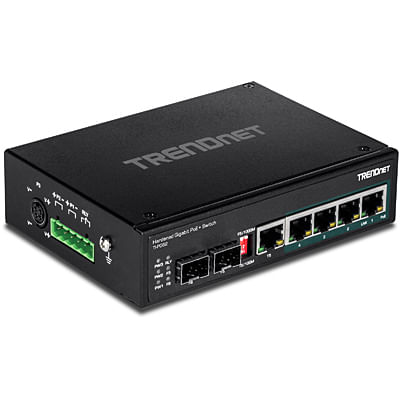 Trendnet-TI-PG62-switch-di-rete-Non-gestito-Gigabit-Ethernet--10-100-1000--Supporto-Power-over-Ethernet--PoE--Nero