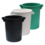 1PZ x BIDONE IMMONDIZIA SOVRAPPONIBILE Lt 100 - Ã˜ 53 x  h 66 cm - verdeLt 100 - Ã˜ 53 x  h 66 cm - verde