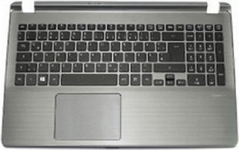 Acer - Obere Abdeckung mit Touchpad und Tastatur - Grau