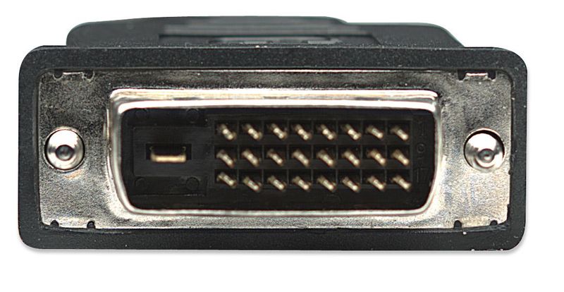 Manhattan-322782-cavo-e-adattatore-video-1-m-HDMI-tipo-A-Standard-DVI-D-Nero--HDMI-to-DVI-D-241-Cable-1m-Male-to-Male-Bl