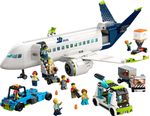 LEGO-City-60367-Aereo-Passeggeri-Modellino-di-Aeroplano-Giocattolo-da-Costruire-con-9-Minifigure-e-Veicoli-dell-Aeroporto