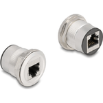 Delock RJ45 Einbaubuchse Kupplung Cat.6 STP Aluminium (88190)
